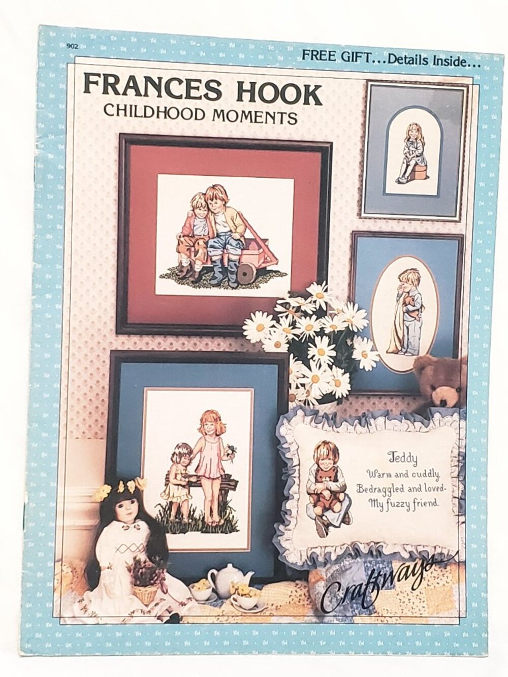 Frances Hook Childhood Moments Cross Stitch Pattern 1985 Craftways